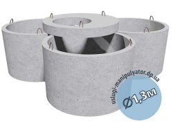 Комплект ЖБИ для сливной ямы ∅1,3м